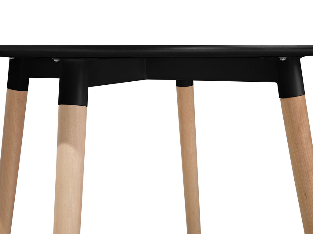 Dining Table BOVIO Black 90 cm 90 cm