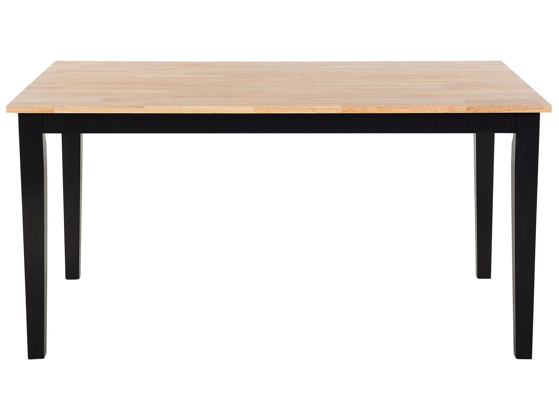 Dining Table HOUSTON Brown/ Black 120 cm 75 cm Wood