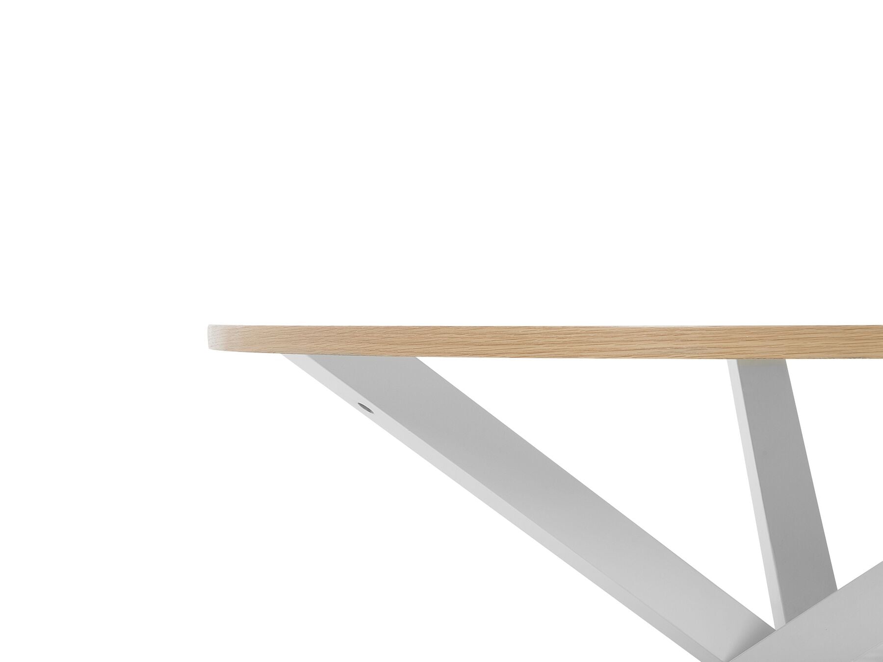 Dining Table JACKSONVILLE Light Brown 120 cm 120 cm