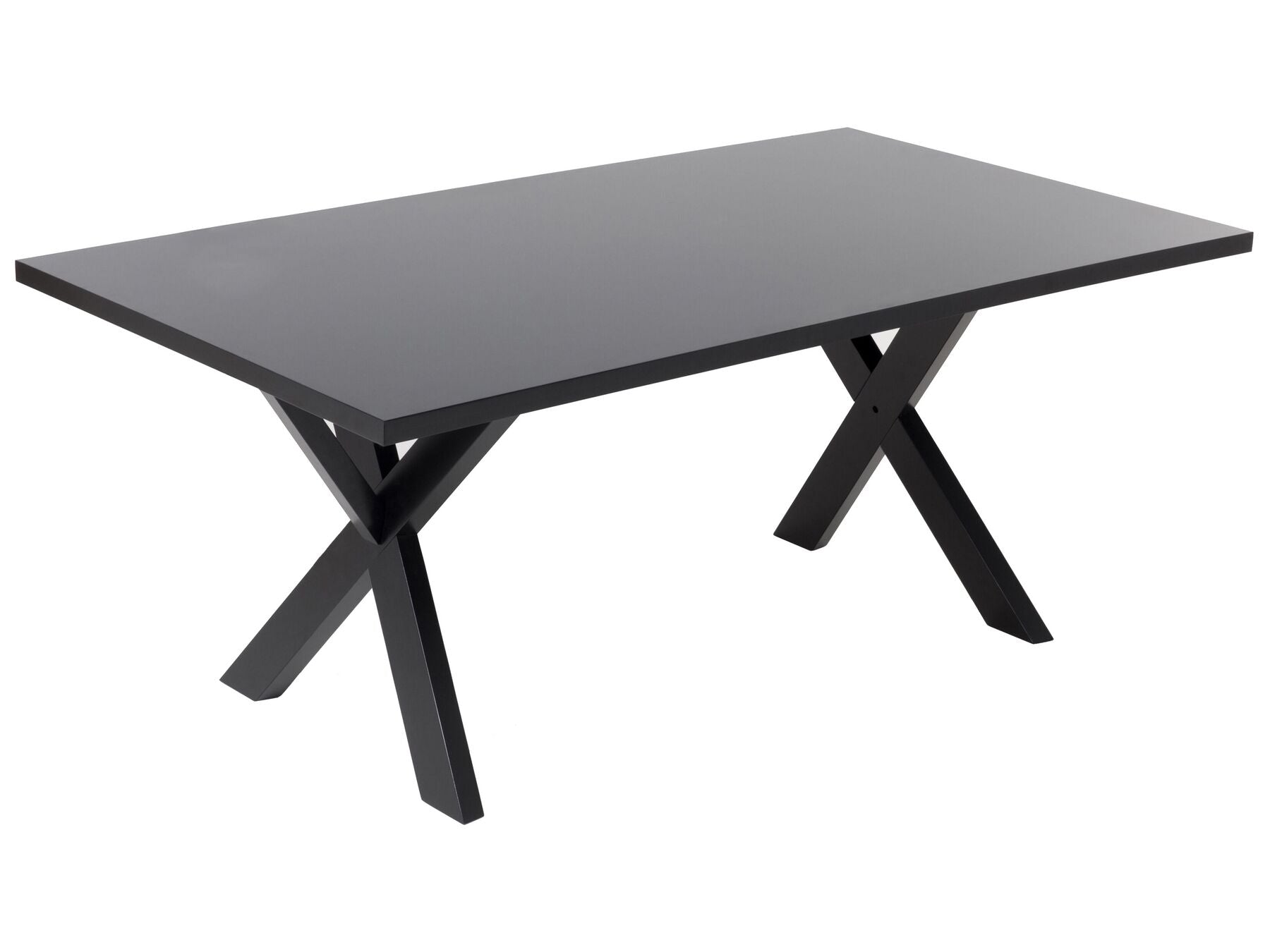 Dining Table LISALA Black 180 cm 100 cm