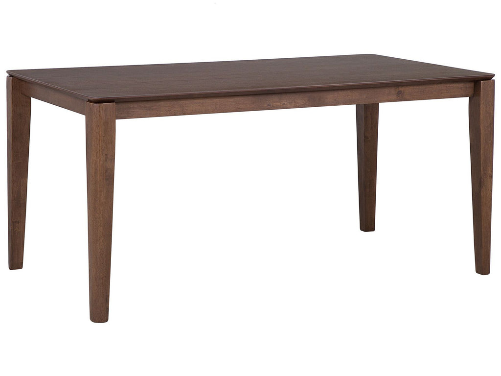 Dining Table LOTTIE Dark Walnut 160 cm 90 cm