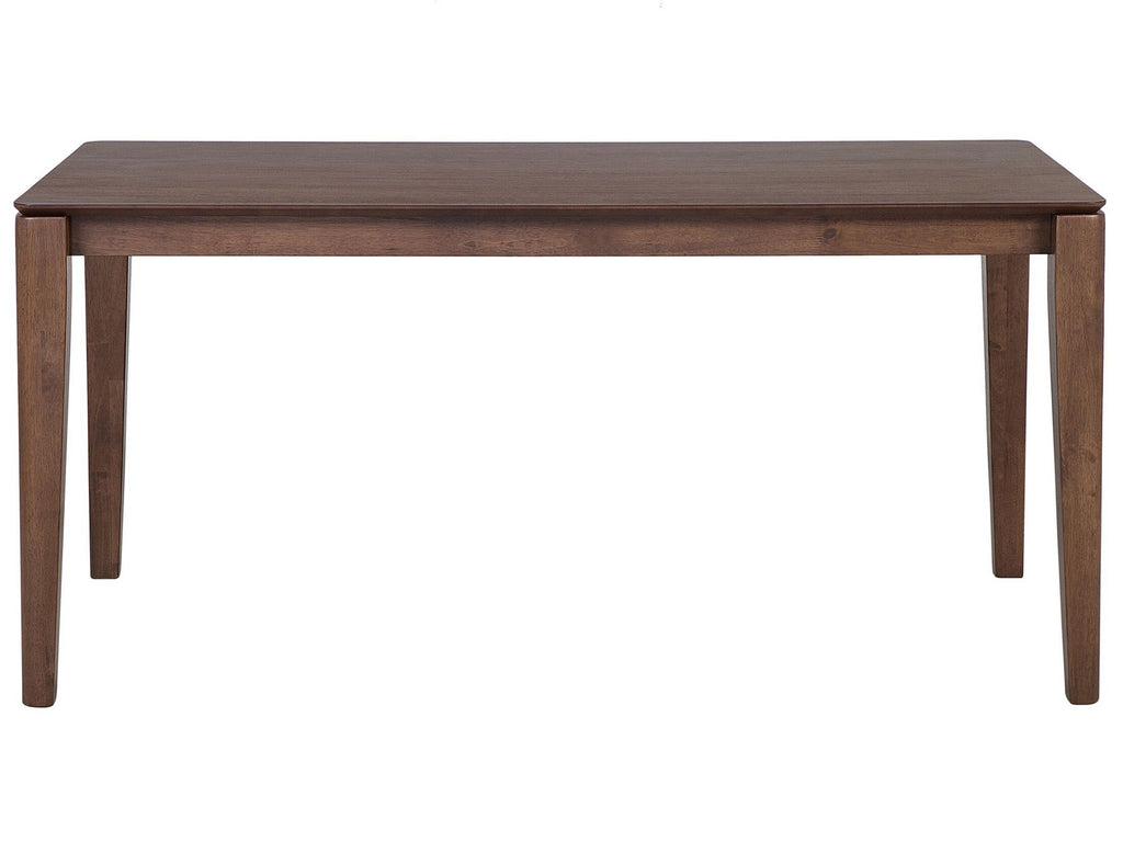 Dining Table LOTTIE Dark Walnut 160 cm 90 cm