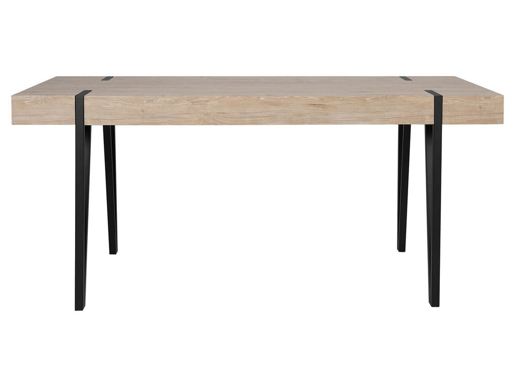 Dining Table ADENA Light Brown 150 cm 90 cm