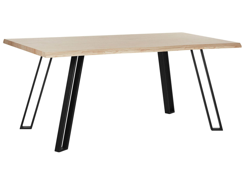 Dining Table GRAHAM Light Brown 180 cm 90 cm