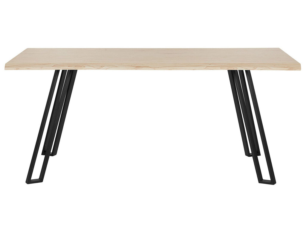 Dining Table GRAHAM Light Brown 180 cm 90 cm