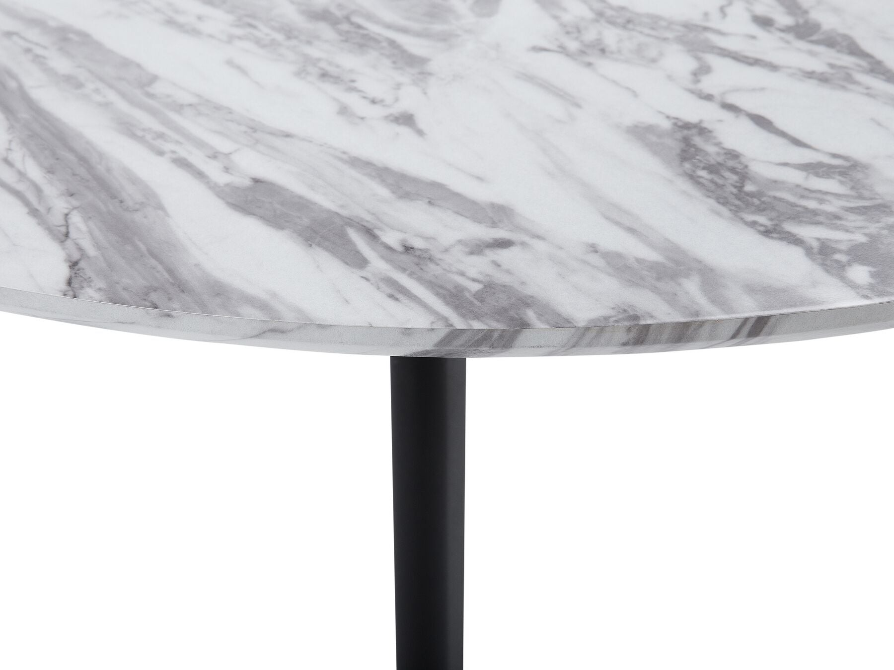 Dining Table MOSBY Marble 110 cm 110 cm