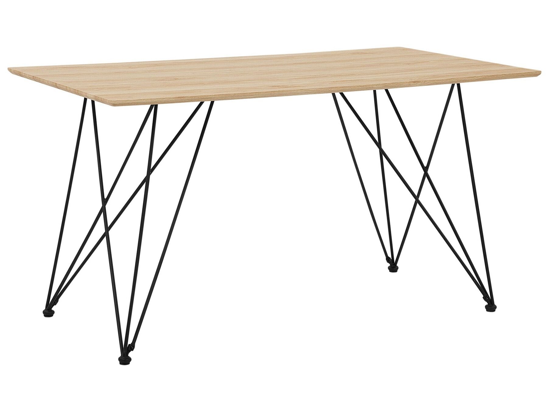 Dining Table KENTON Light Brown 140 cm 80 cm