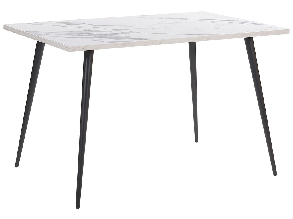 Dining Table SANTIAGO White 120 cm 80 cm