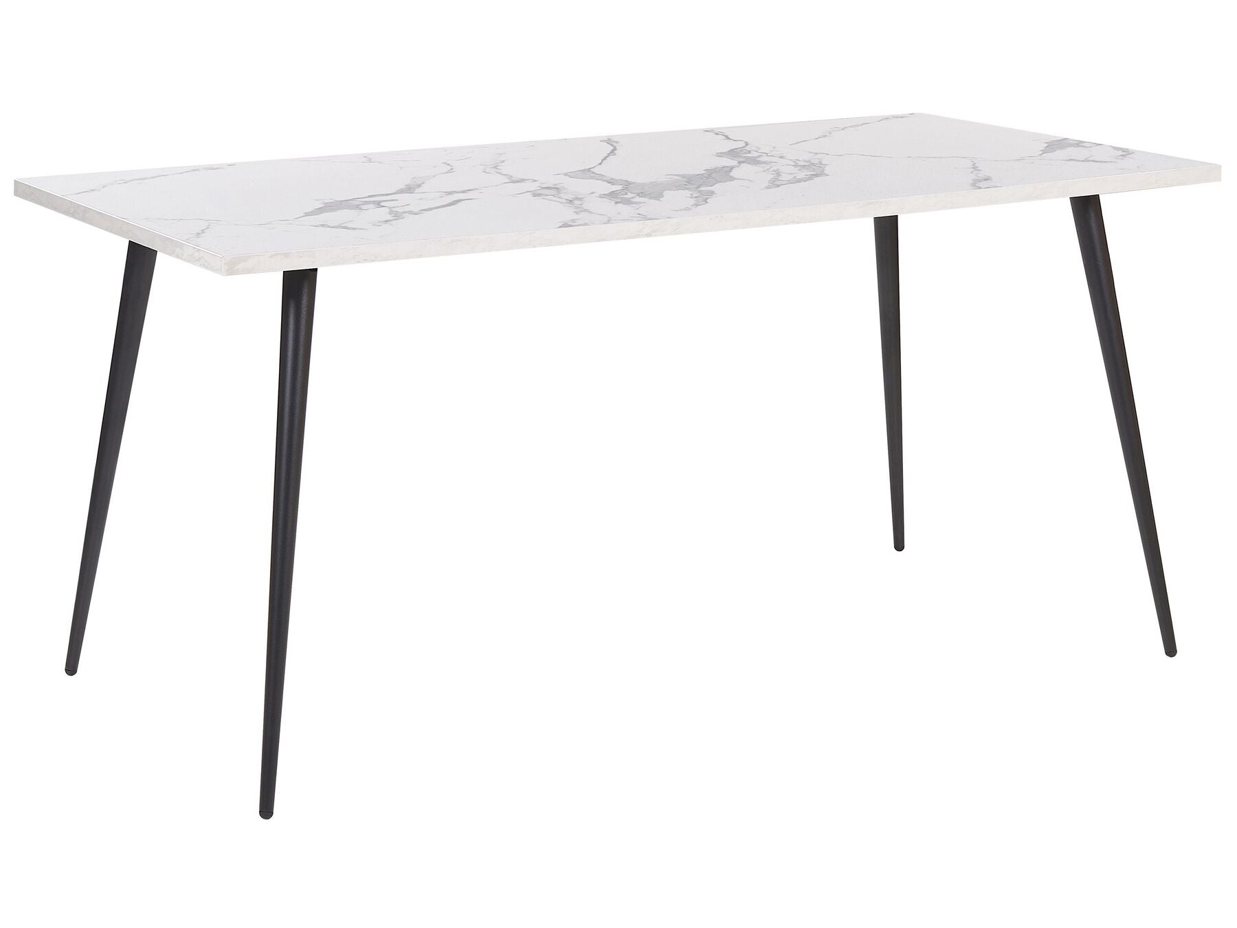 Dining Table SANTIAGO White 160 cm 80 cm