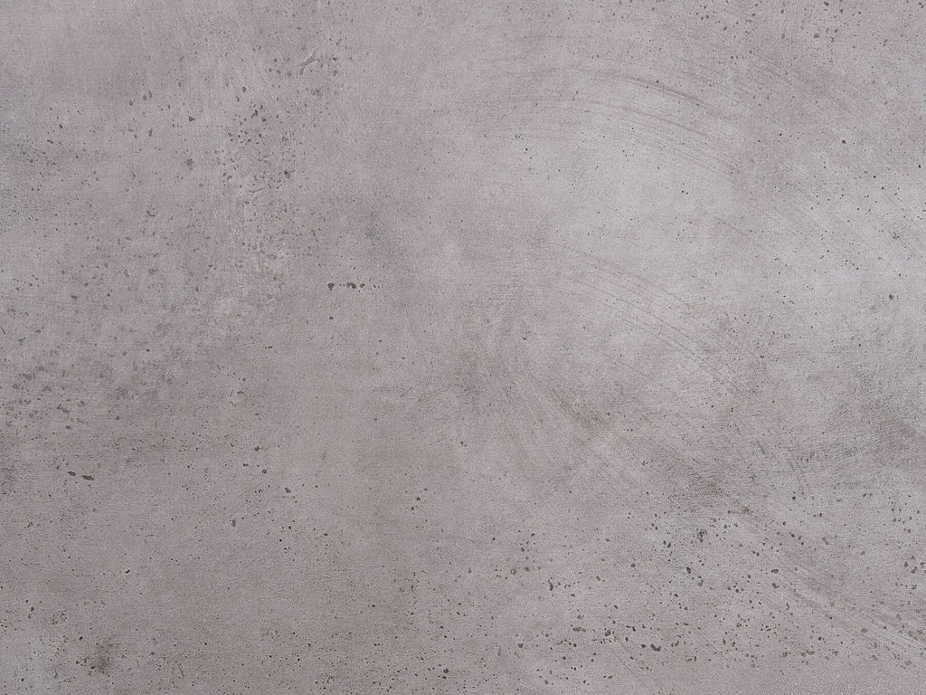 Dining Table ODEON Grey Concrete Effect 120 cm 120 cm