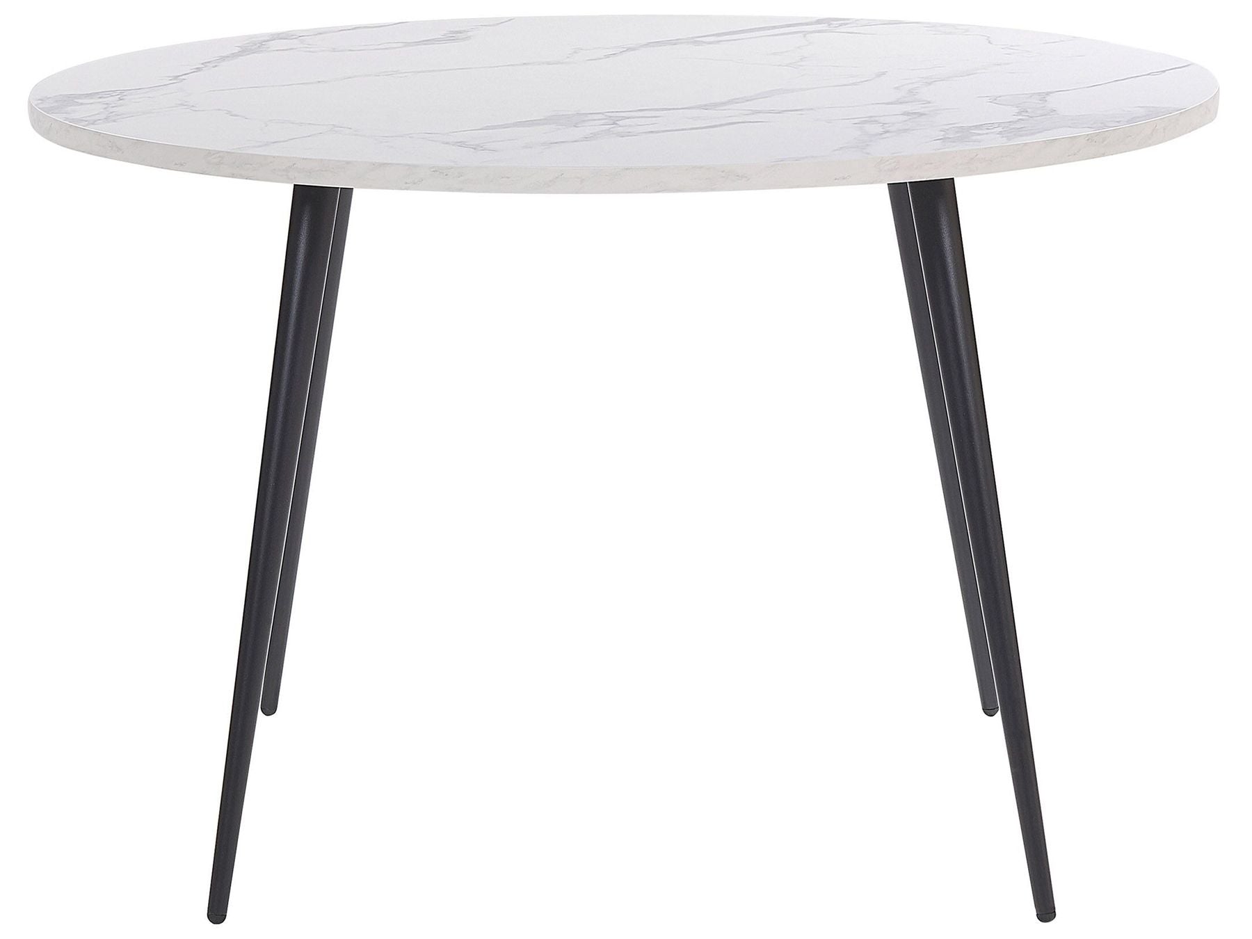 Dining Table ODEON White 120 cm 120 cm