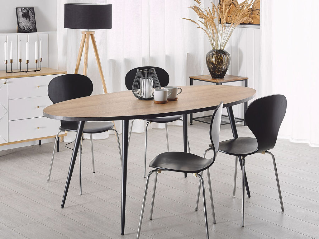 Dining Table OTTAWA Light Brown 180 cm 90 cm