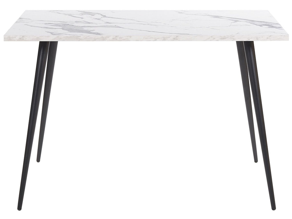 Dining Table SANTIAGO White 120 cm 80 cm