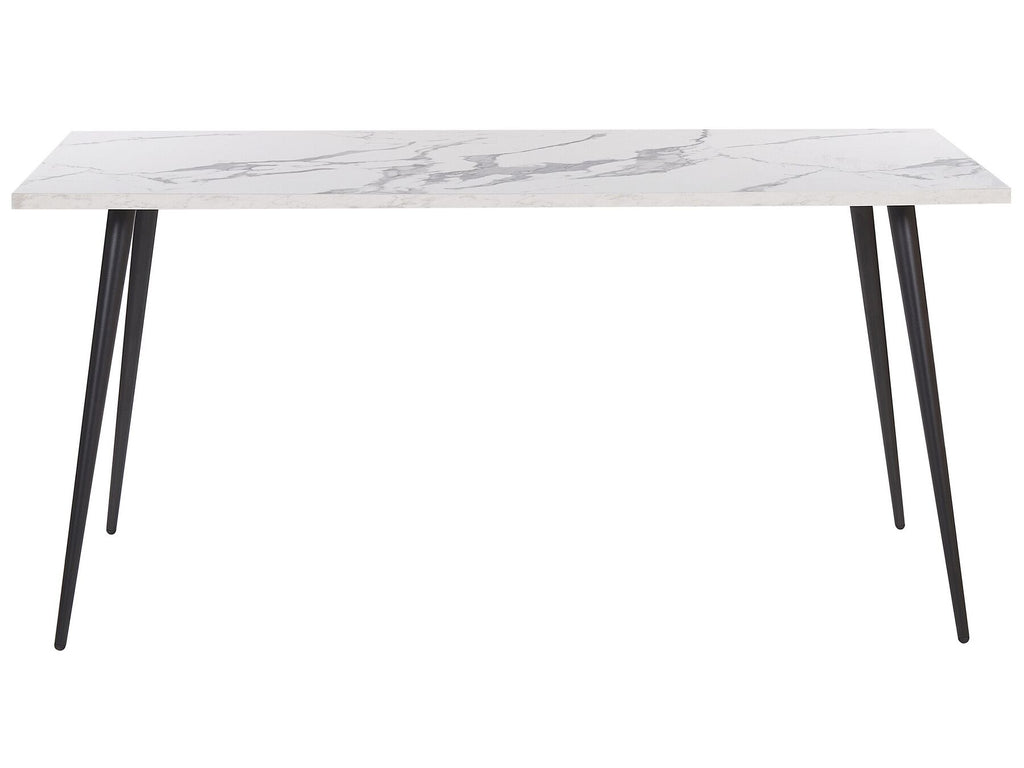 Dining Table SANTIAGO White 160 cm 80 cm