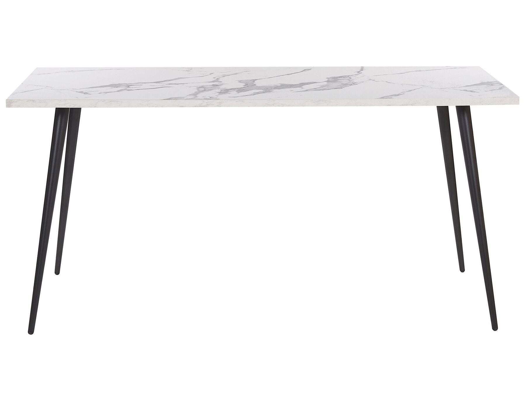 Dining Table SANTIAGO White 160 cm 80 cm