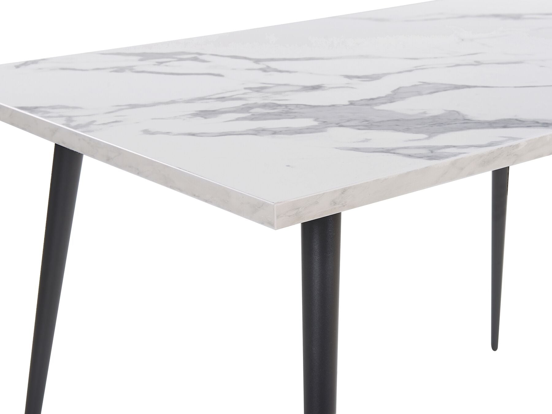 Dining Table SANTIAGO White 160 cm 80 cm