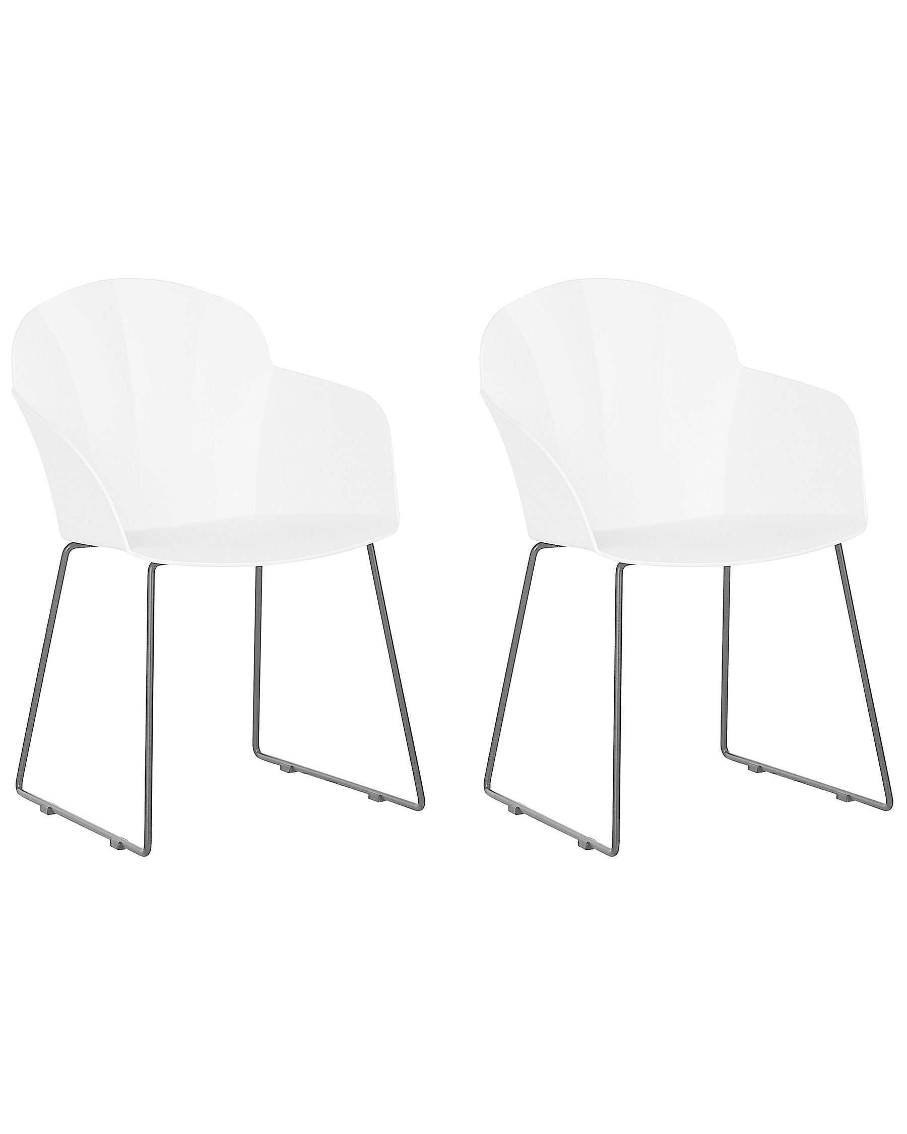 Dining Table SANTIAGO White 160 cm 80 cm