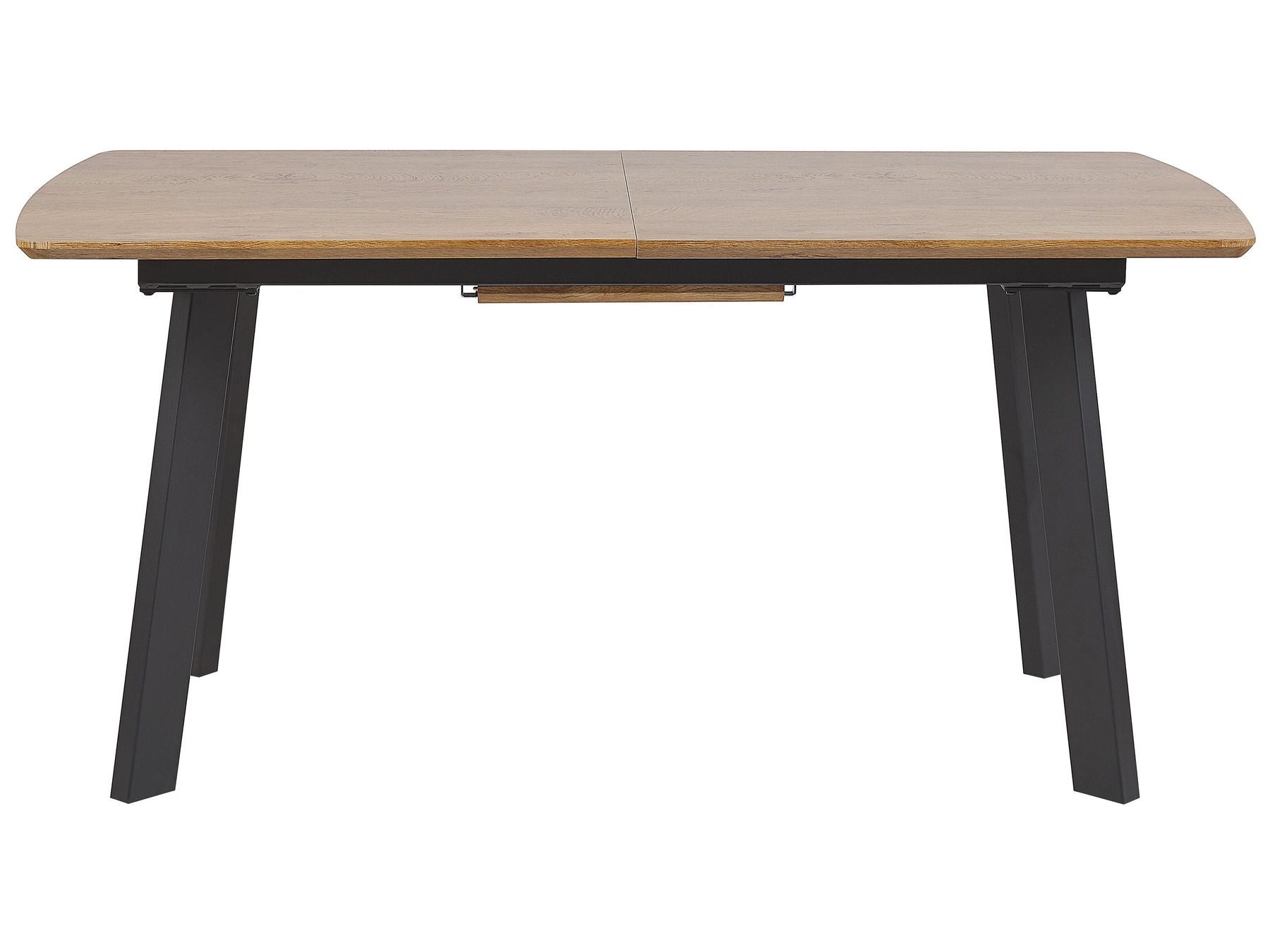 Extending Dining Table SALVADOR Dark Brown 160/200 cm 90 cm