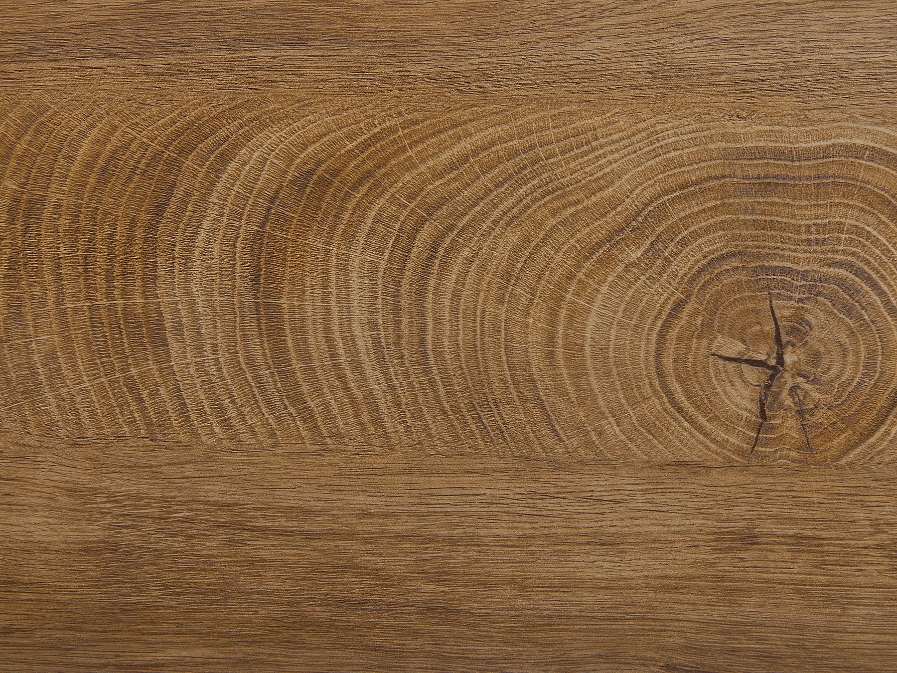 Extending Dining Table SALVADOR Dark Brown 160/200 cm 90 cm