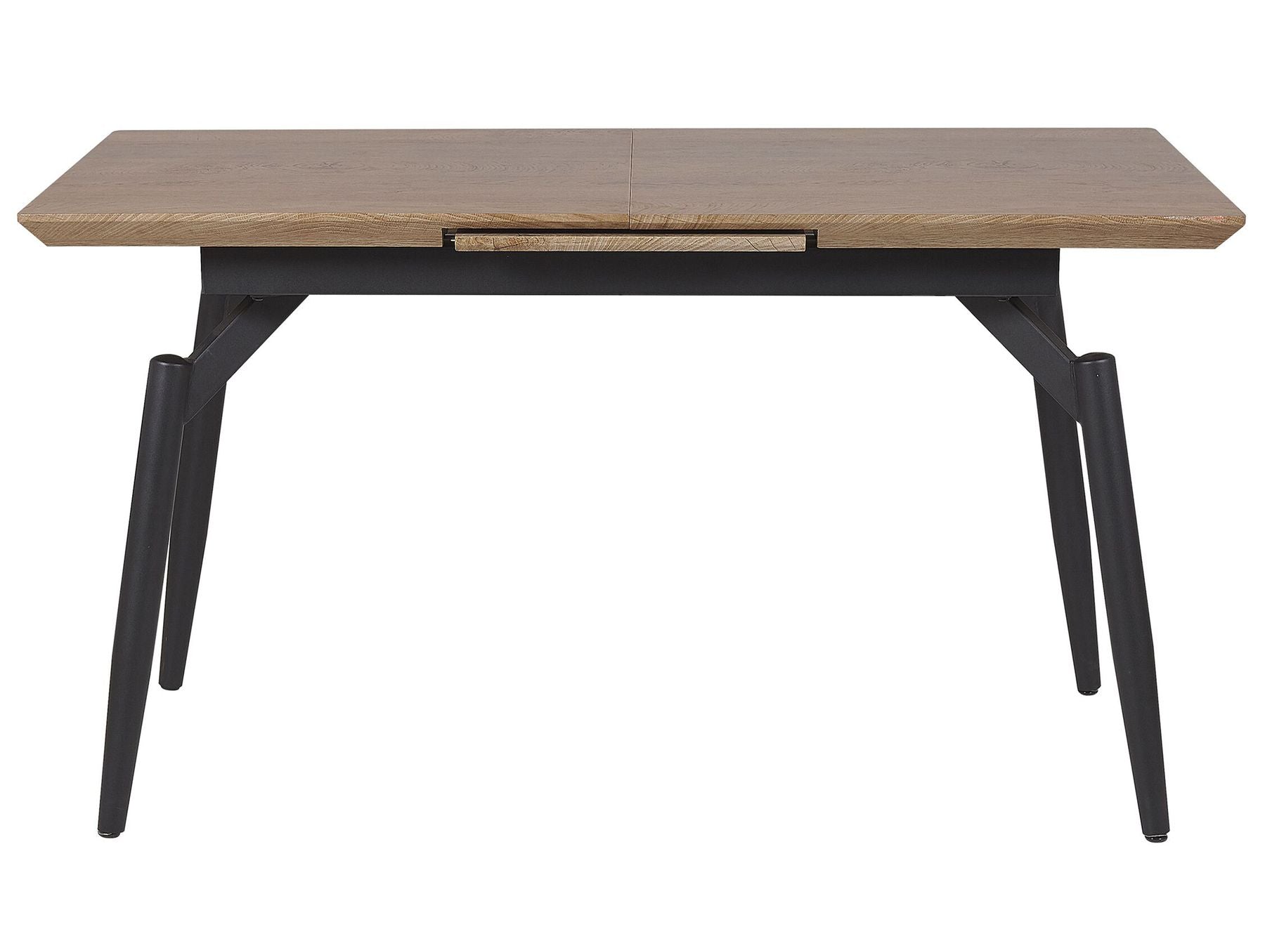 Extending Dining Table BARBOSA Dark Brown 140/180 cm 80 cm
