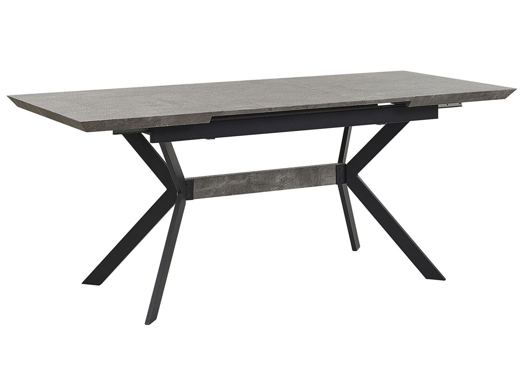 Extending Dining Table BENSON Light Grey 140/180 cm 80 cm