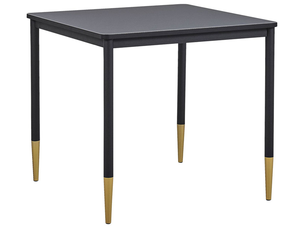 Dining Table SHALFORD Black 80 cm 80 cm