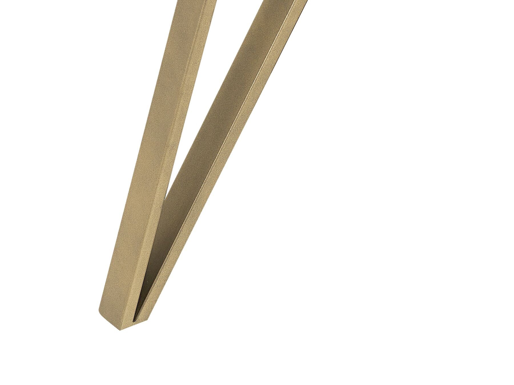 Dining Table MOLDEN White/ Gold 150 cm 80 cm