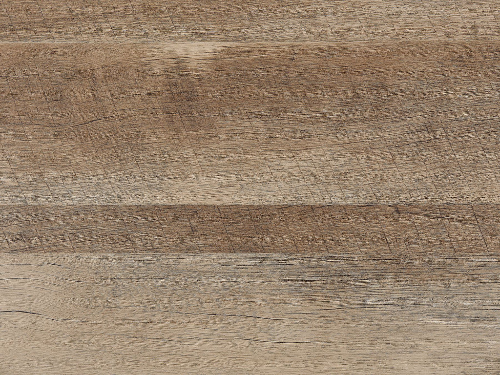 Extending Dining Table BRONSON Dark Brown 140/180 cm 90 cm