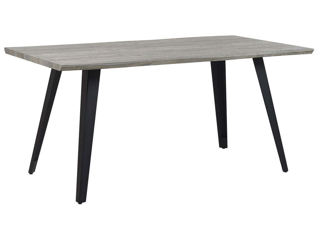 Dining Table WITNEY Grey 160 cm 90 cm