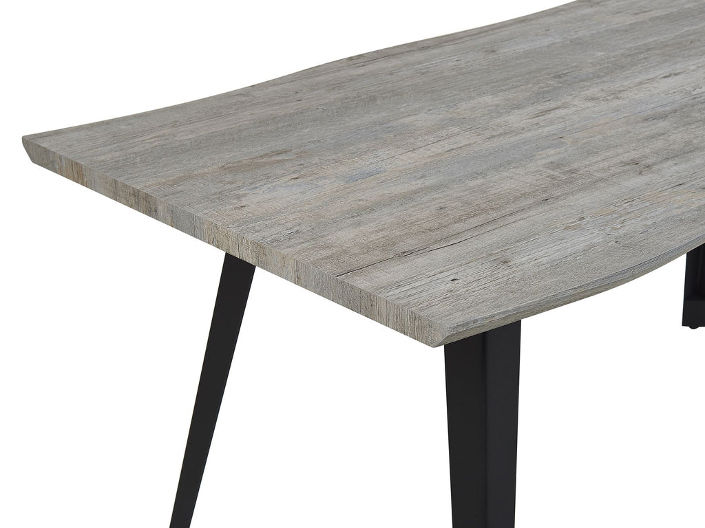 Dining Table WITNEY Grey 160 cm 90 cm