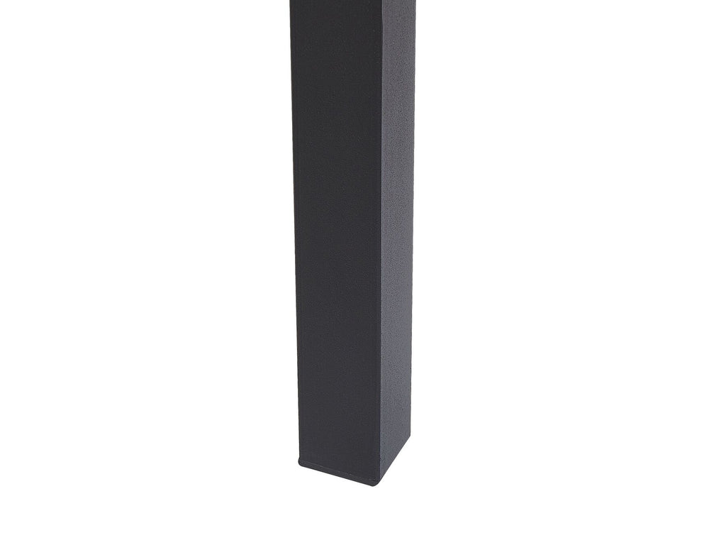 Extending Dining Table AVIS Black 140/190 cm 90 cm