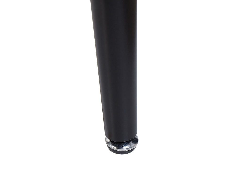 Dining Table TOTHAM Black 150 cm 90 cm Tempered Glass