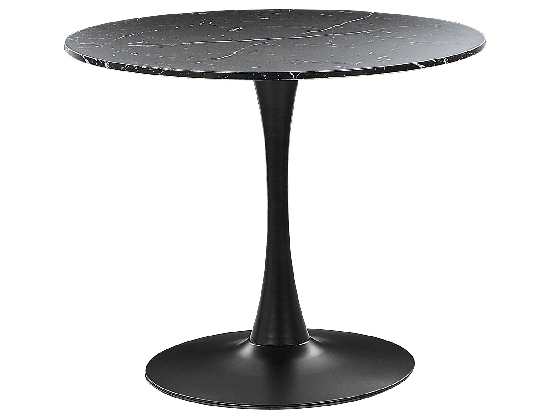 Dining Table BOCA Black Marble 90 cm 90 cm