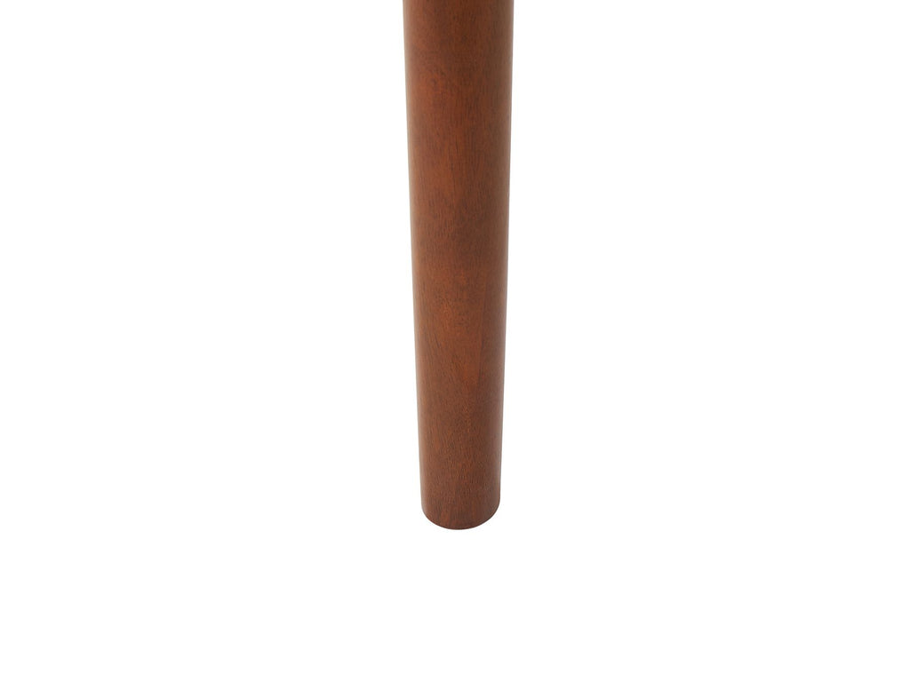 Extending Dining Table TOMS Dark Brown 100/130 cm 80 cm