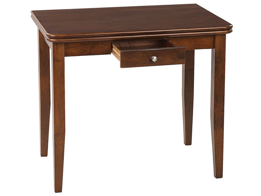 Extending Dining Table MASELA Dark Brown 90/120 cm 60 cm Wood
