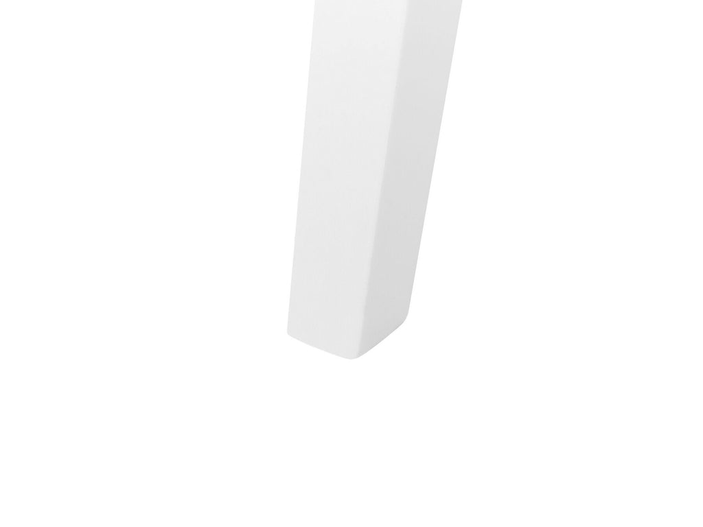 Dining Table LENISTER Brown/ White 150 cm 90 cm