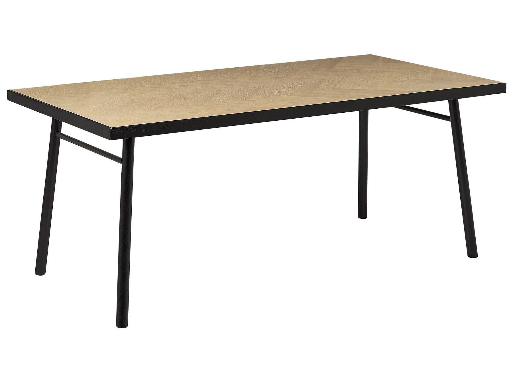Dining Table IVORIE Light Ash Wood 180 cm 90 cm