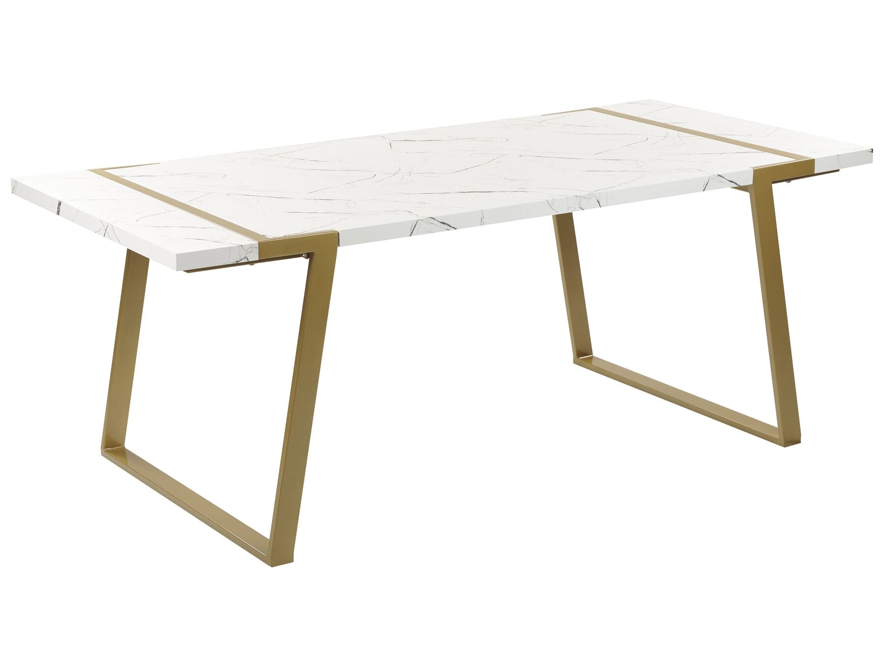 Dining Table MARTYNIKA White 200 cm 90 cm