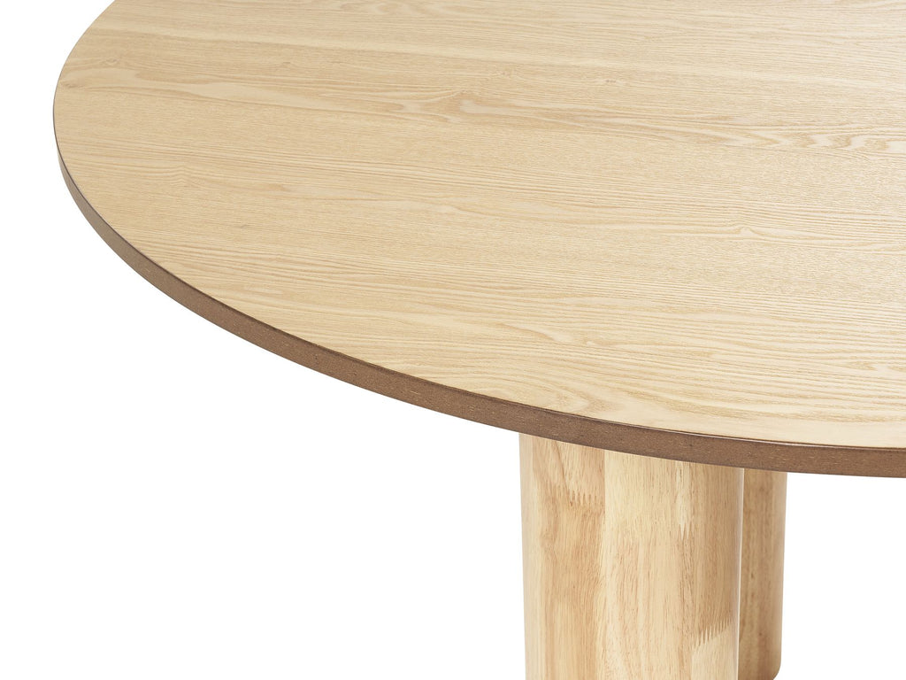 Dining Table ORIN Light Ash Wood 120 cm 120 cm