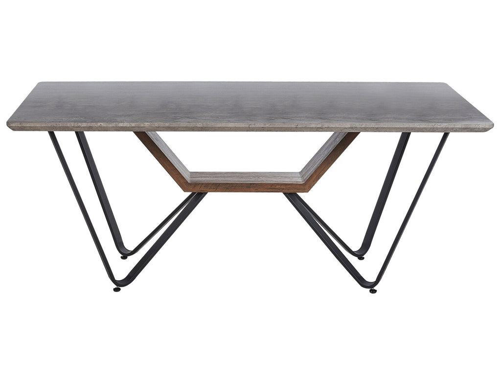 Dining Table BANDURA Grey 180 cm 90 cm