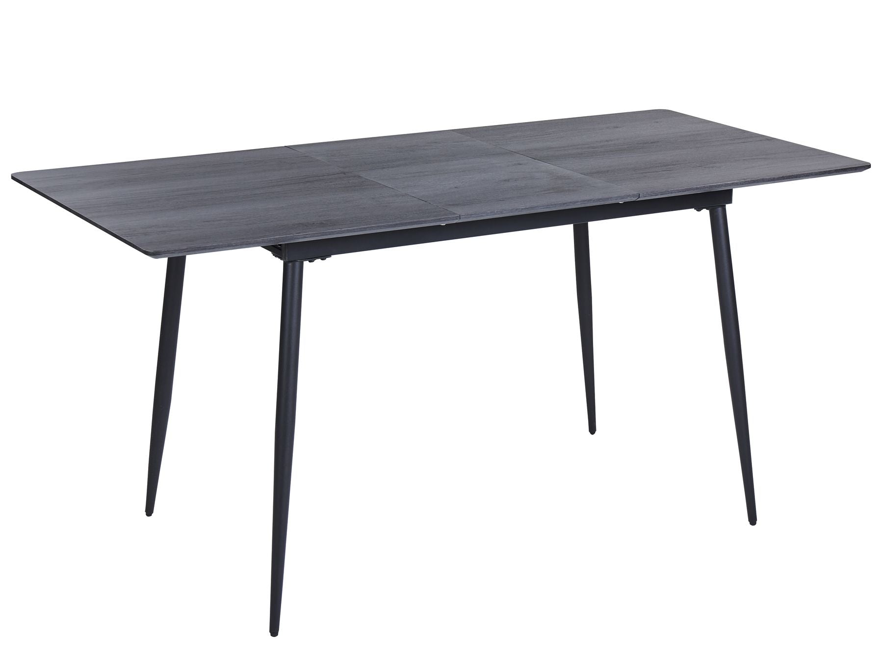 Extending Dining Table GELANDA Grey 120/160 cm 80 cm