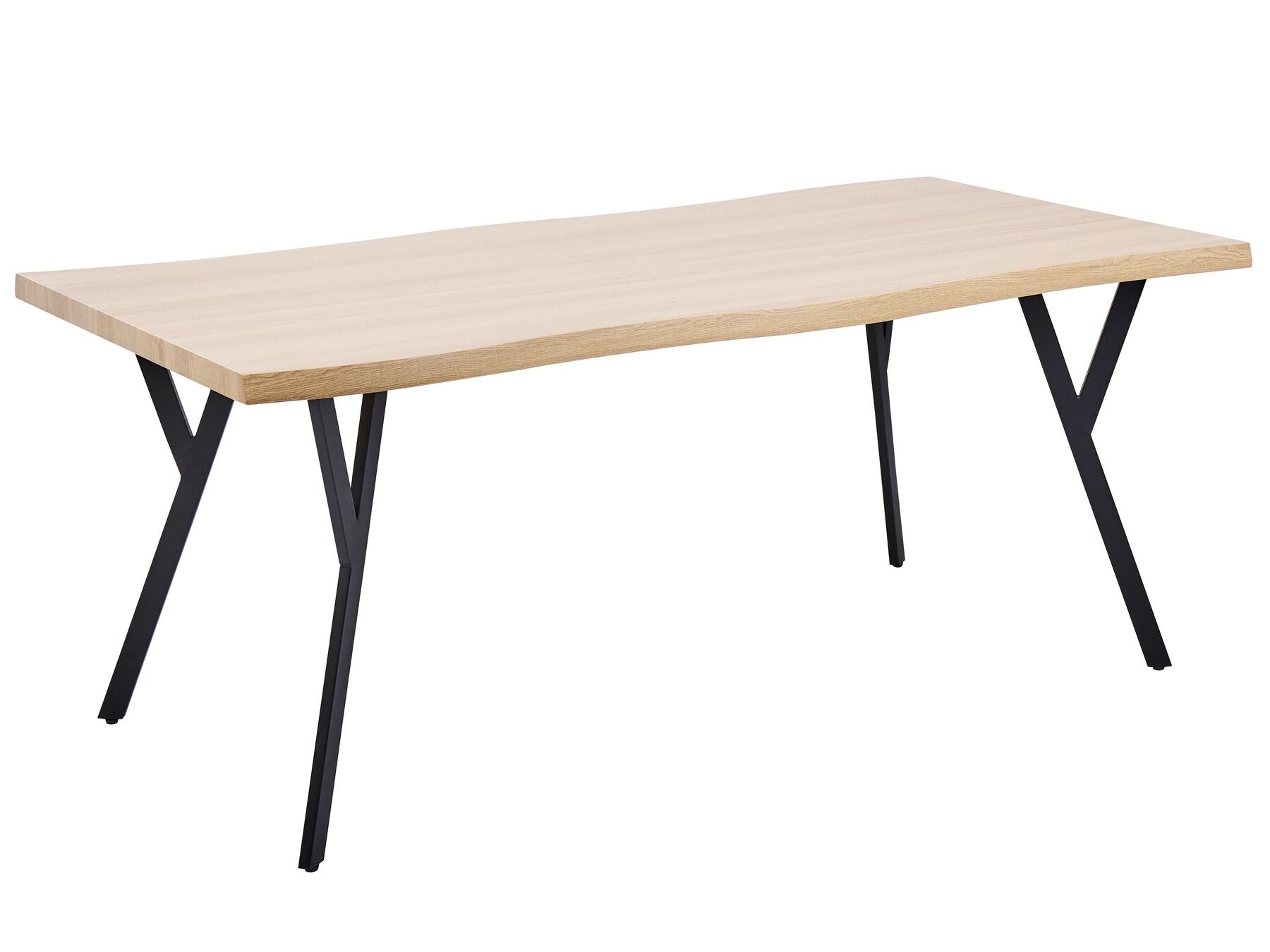 Dining Table ALTON Light Brown 180 cm 90 cm