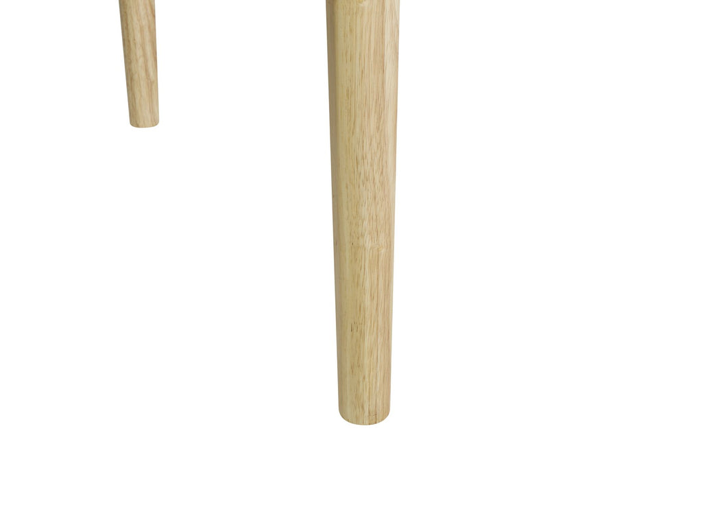 Dining Table ERMELO Natural Ash Wood 200 cm 100 cm