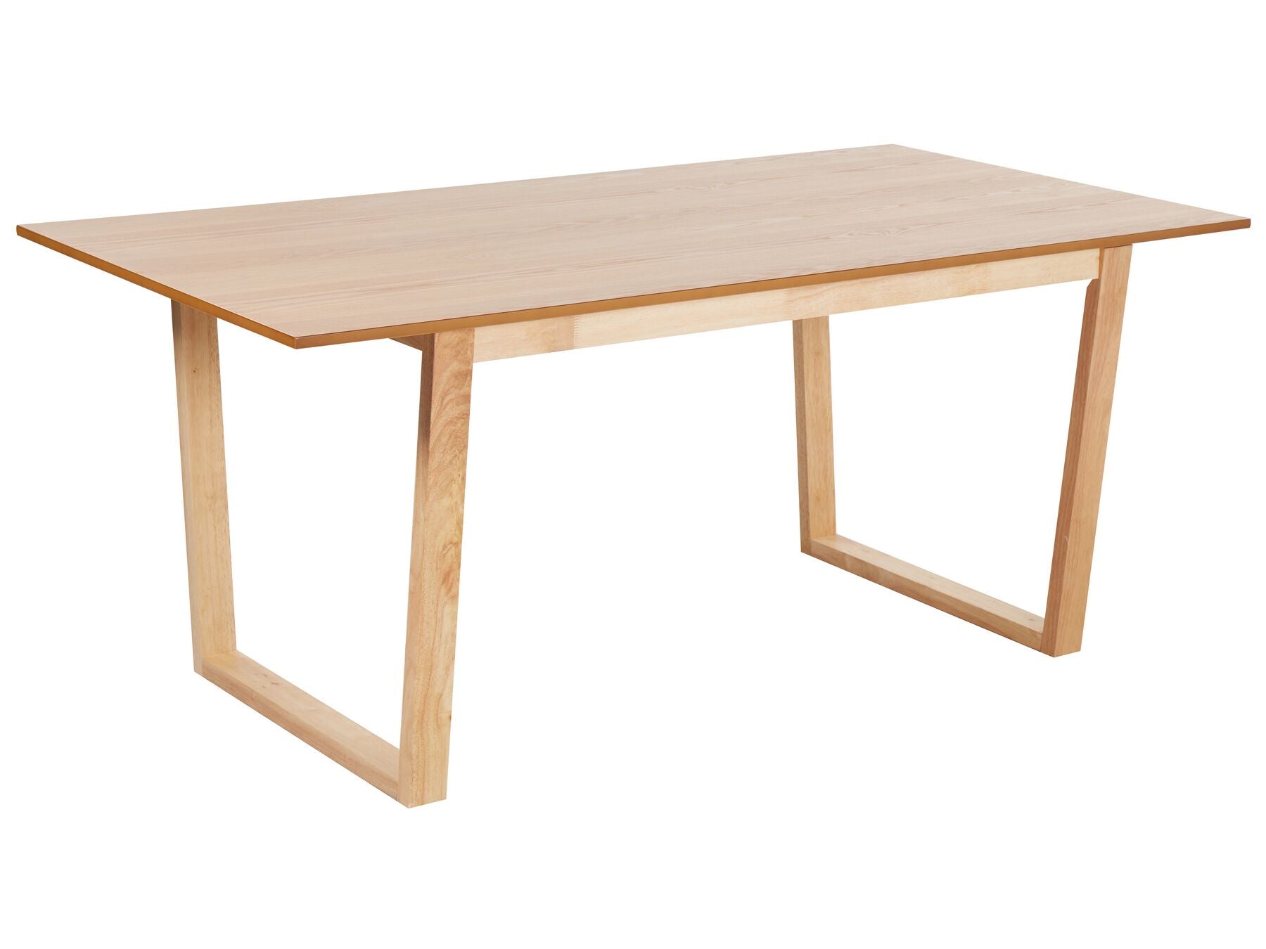 Dining Table CAMDEN Light Ash Wood 180 cm 95 cm