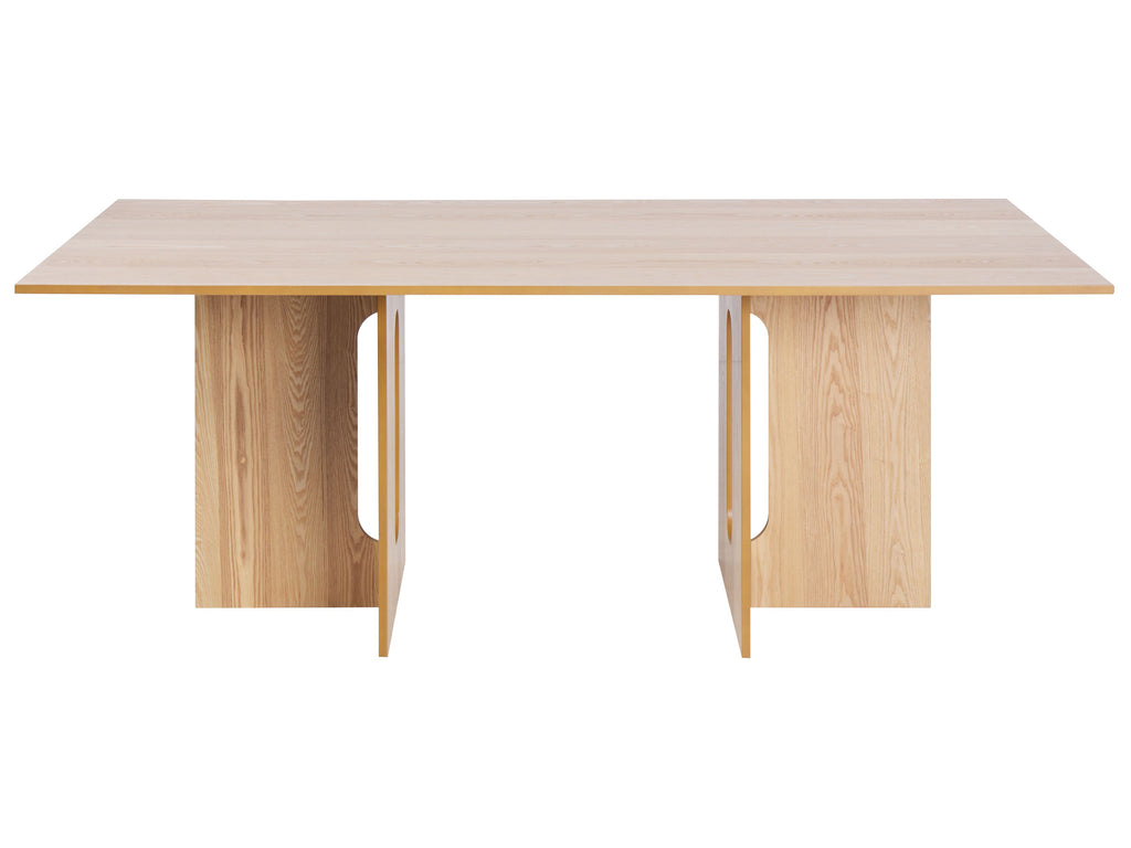 Dining Table CORAIL Light Ash Wood 200 cm 100 cm
