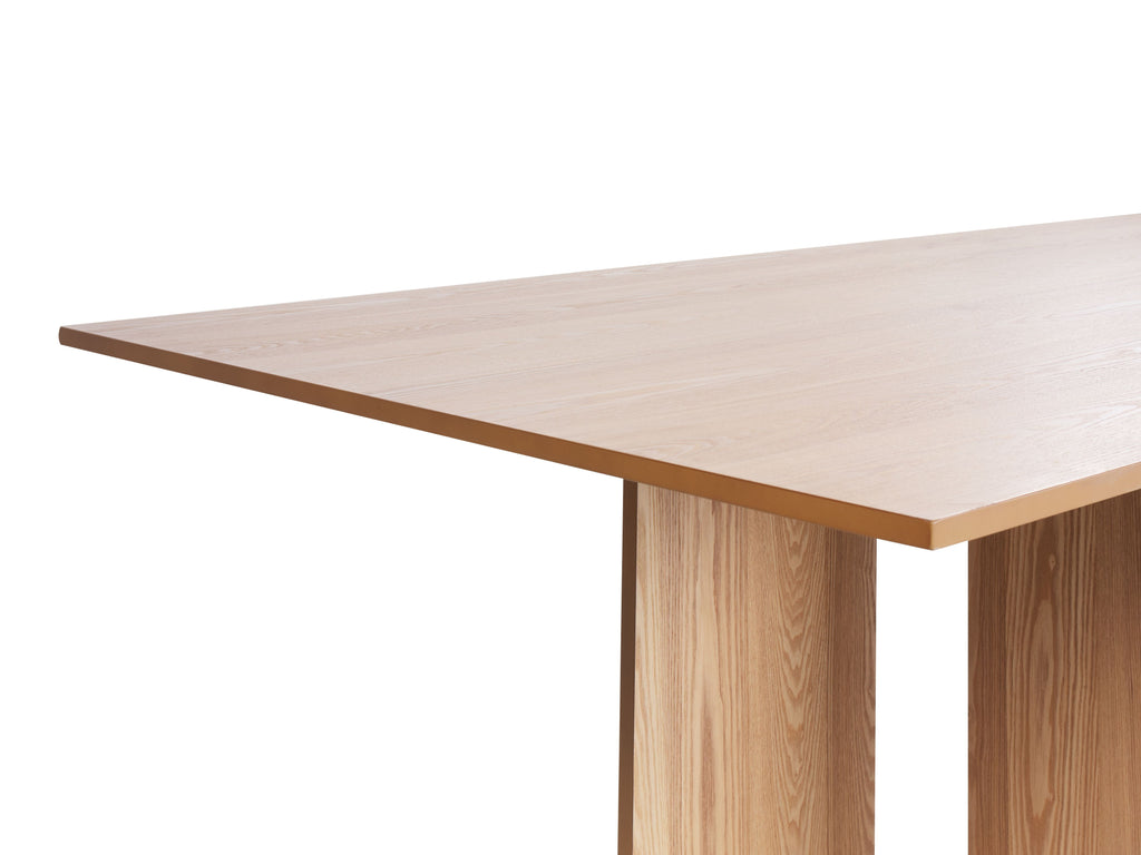 Dining Table CORAIL Light Ash Wood 200 cm 100 cm