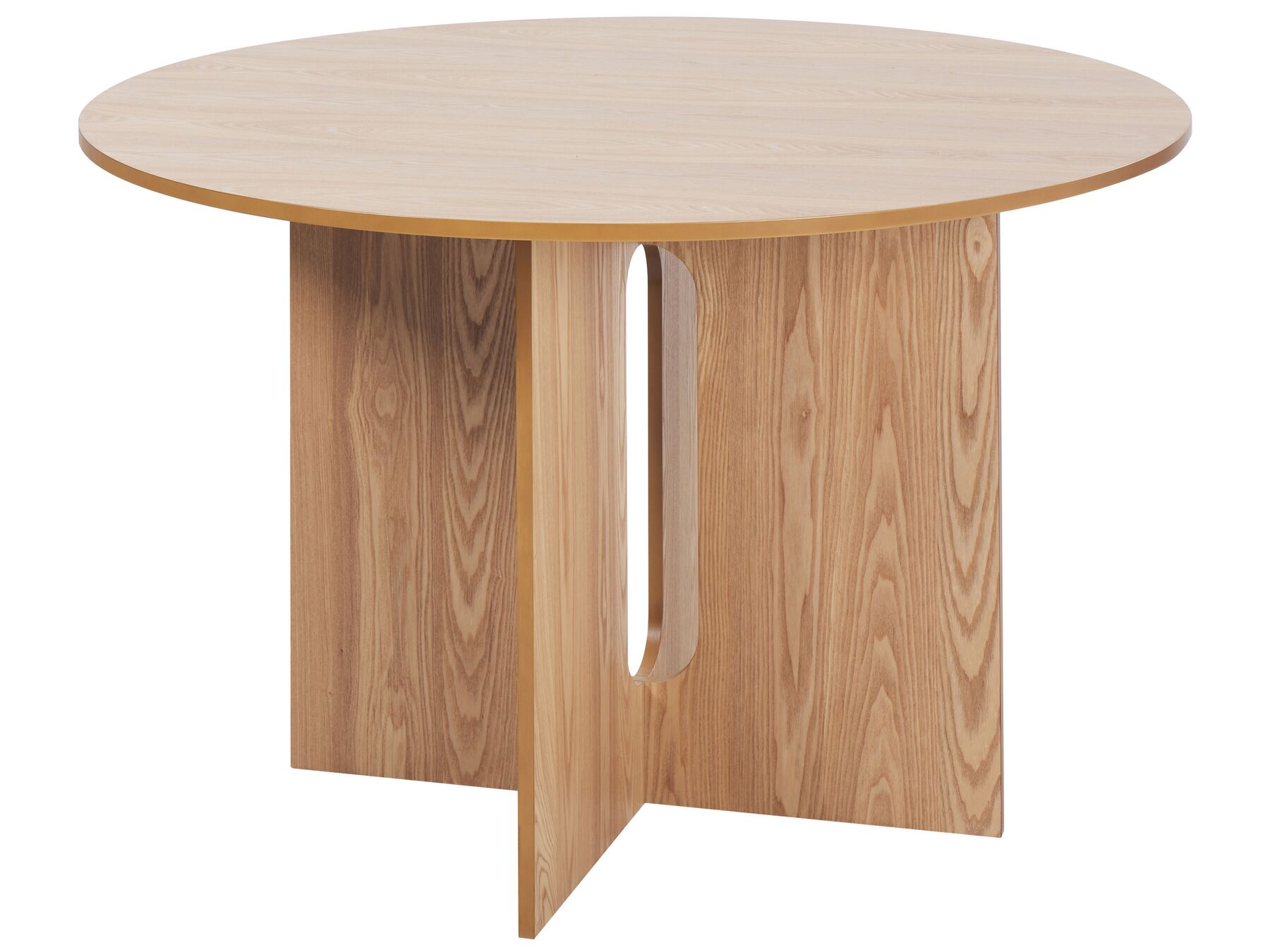 Dining Table CORAIL Light Ash Wood 120 cm 120 cm