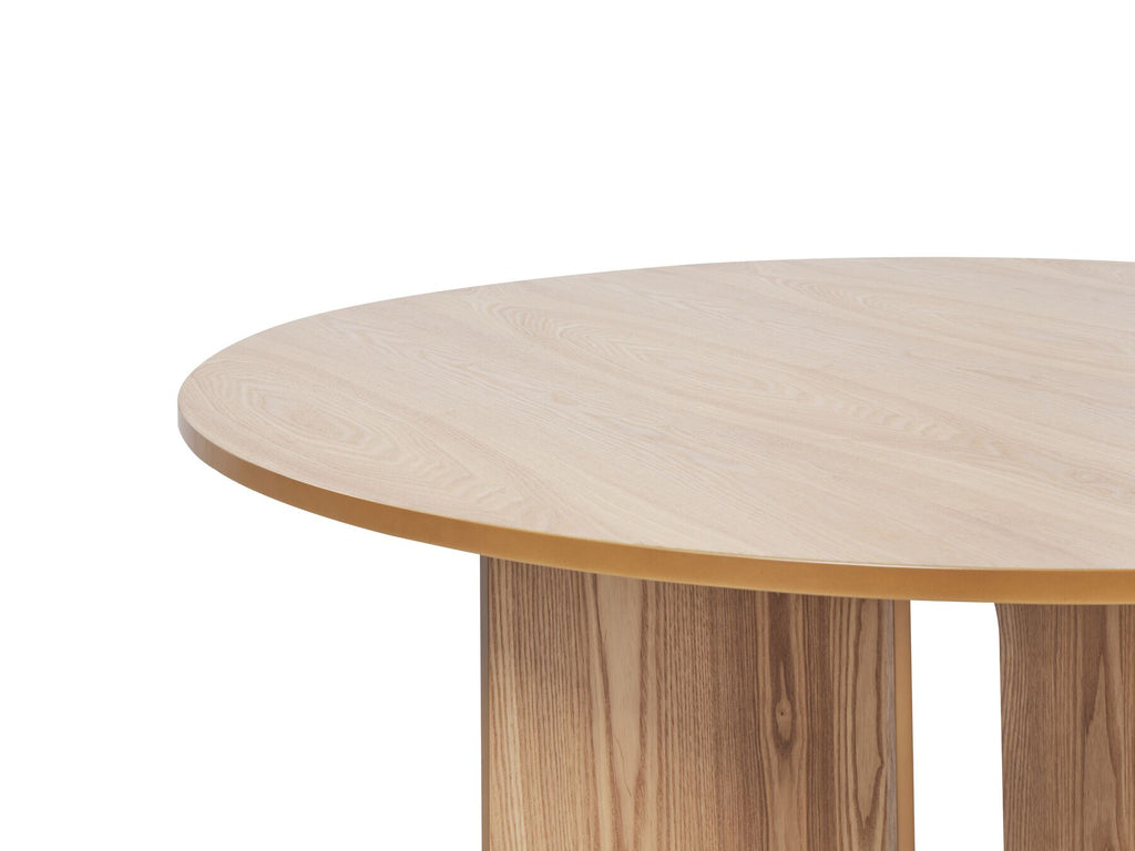 Dining Table CORAIL Light Ash Wood 120 cm 120 cm