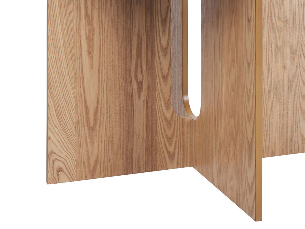 Dining Table CORAIL Light Ash Wood 120 cm 120 cm
