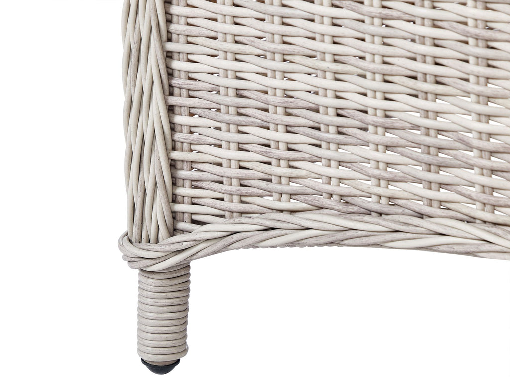 Garden Dining Set 6 Seater CASCAIS with Cushions PE Rattan Beige